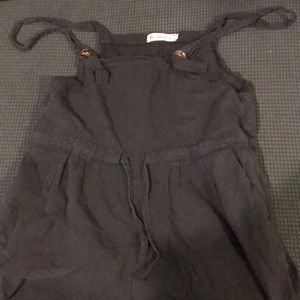 Black overalls size m